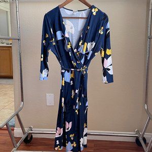 Ladies Summer Wrap Dress Sz XL